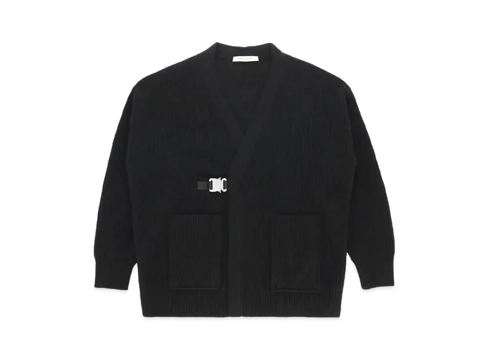 1017 ALYX 9SM Buckle Cardigan "Black"