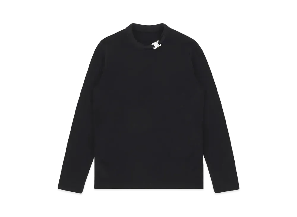 1017 ALYX 9SM Buckle Crewneck Sweater "Black"
