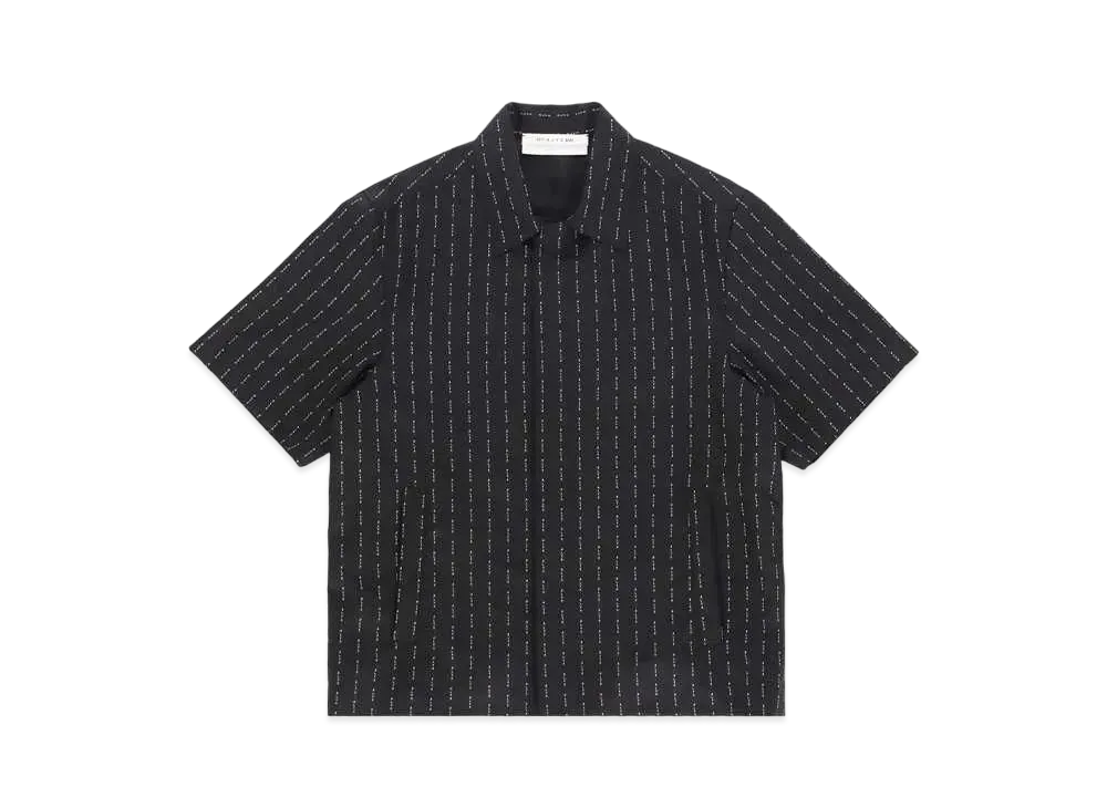 1017 ALYX 9SM Pinstripe S/S Shirt "White/Black"