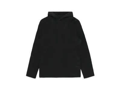 1017 ALYX 9SM Destroyed Hooded Tee "Black"