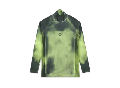 1017 ALYX 9SM Long Sleeve Mock Neck Treated T-shirt "Neon Yellow"