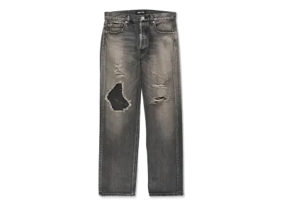 WIND AND SEA WDS -SD Straight- Denim Pants "Black"