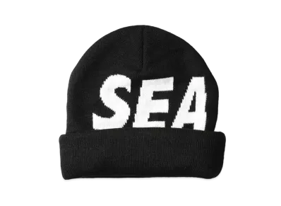 WIND AND SEA Sea Jacquard Beanie "Black" WDS-O-SIG-24-Q2-AC-01
