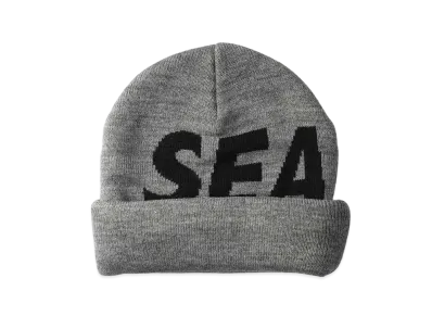 WIND AND SEA Sea Jacquard Beanie "Charcoal"