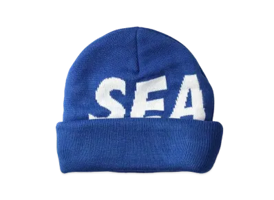 WIND AND SEA Sea Jacquard Beanie "Blue"