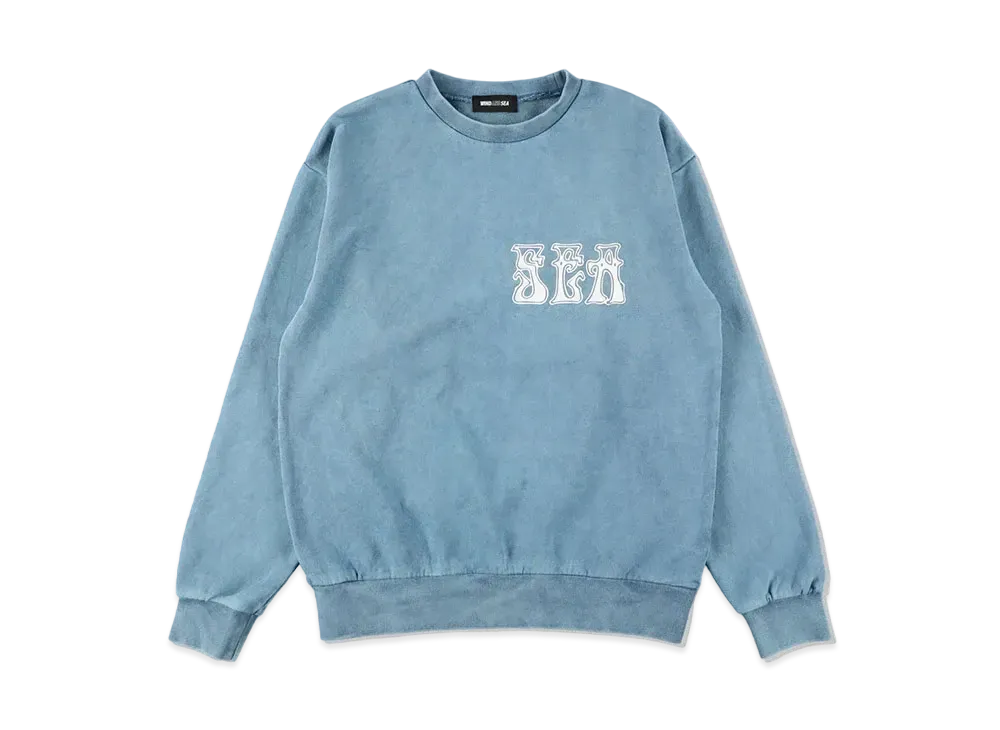 WIND AND SEA Crew Neck Sweat "Navy"