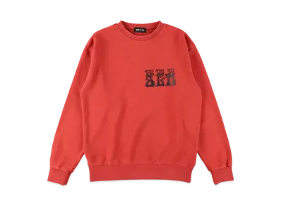WIND AND SEA Crew Neck Sweat "Red"