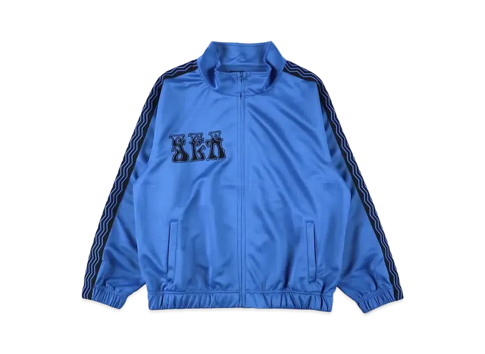 WIND AND SEA Zip Up Jersey "Blue"