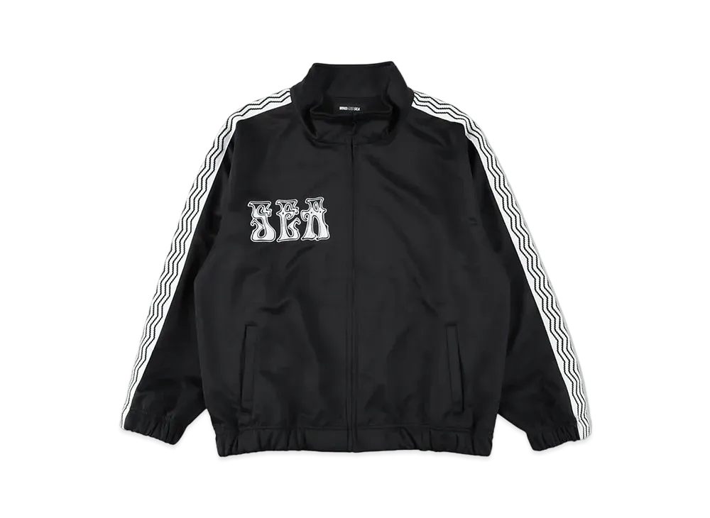 WIND AND SEA Zip Up Jersey "Black"