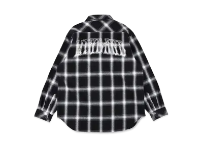 WIND AND SEA Plaid Shirt "Black"