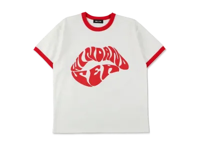 WIND AND SEA Lip Tee "White Red"