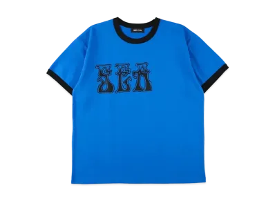 WIND AND SEA Logo Tee "Blue Black"