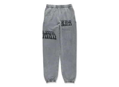 WIND AND SEA Logo Jersey Pants "Gray"