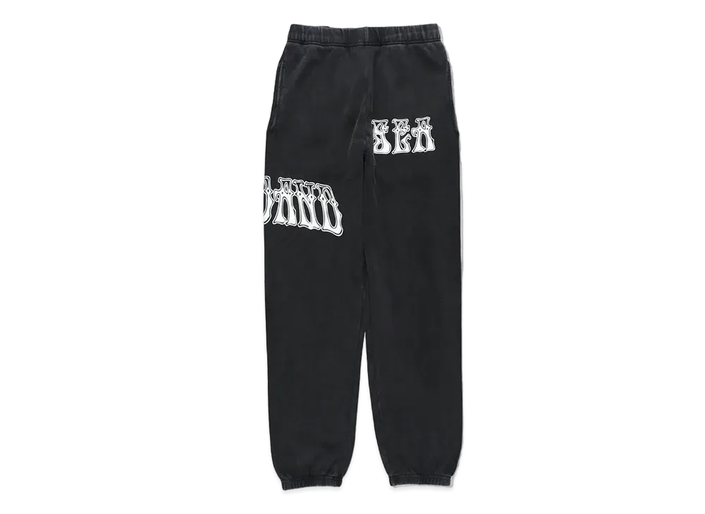 WIND AND SEA Logo Jersey Pants "Black"
