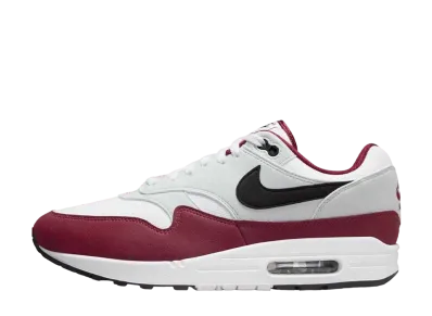 Nike Air Max 1 "White/Black/Dark Team Red"