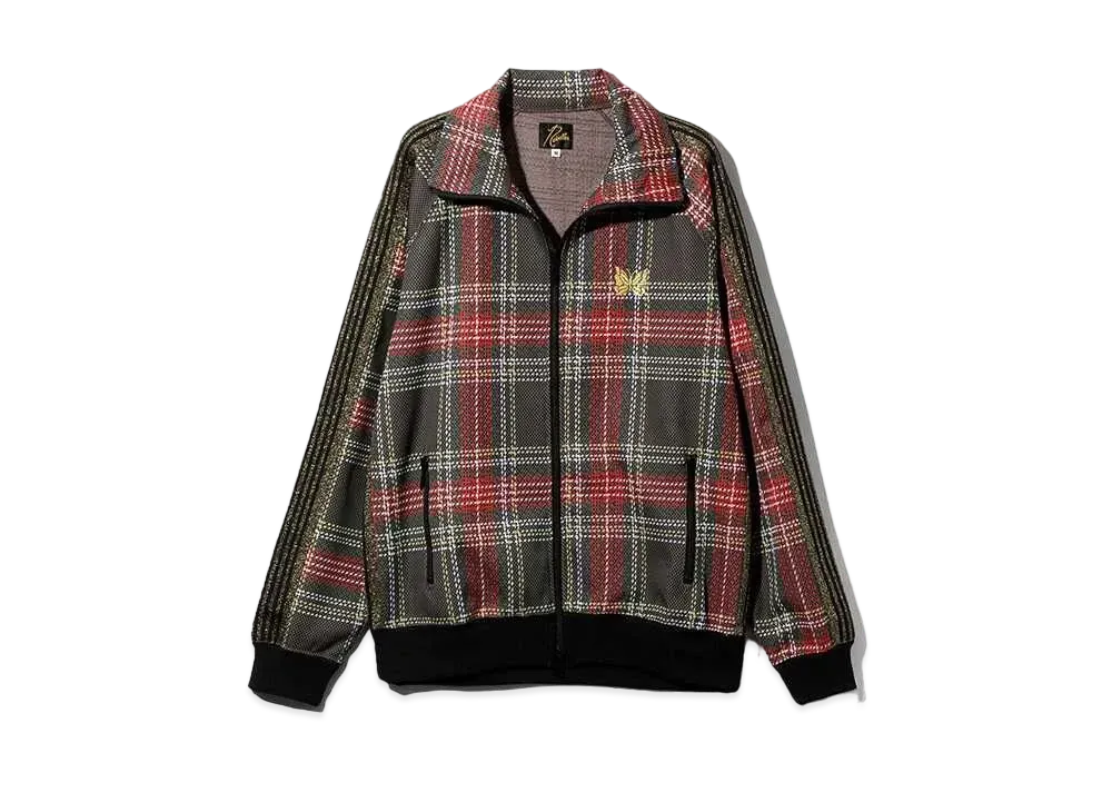 Needles Track Jacket- Poly Jq. "Red"
