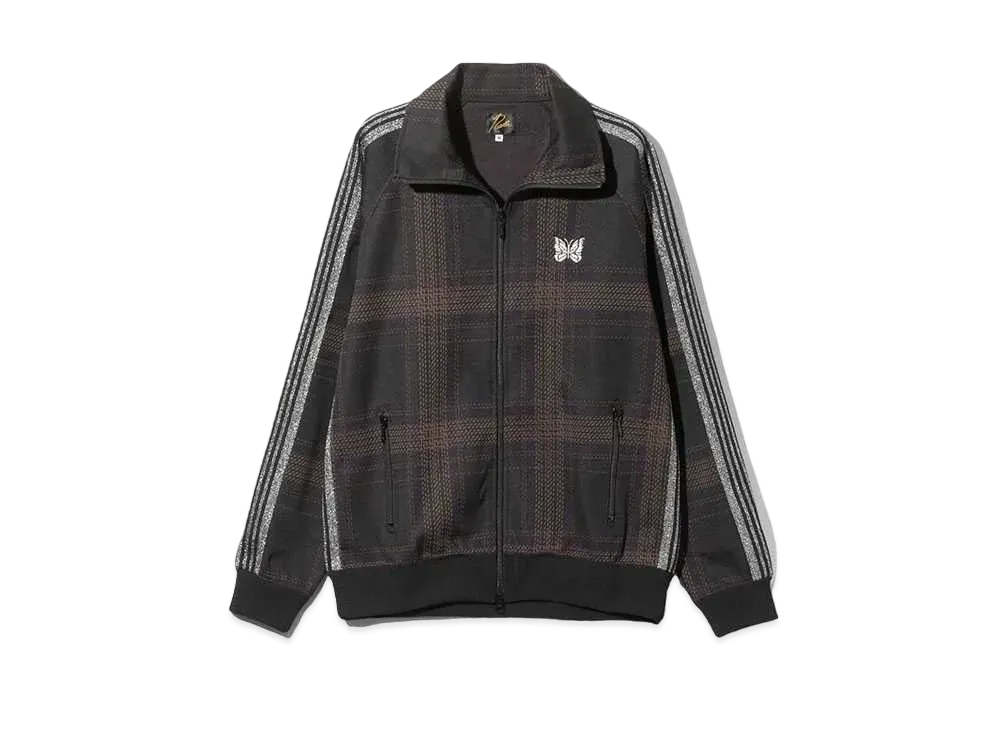 Needles Track Jacket- Poly Jq. "Brown"