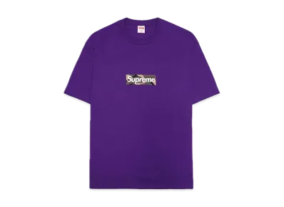 Supreme Box Logo Tee "Purple" (23FW)
