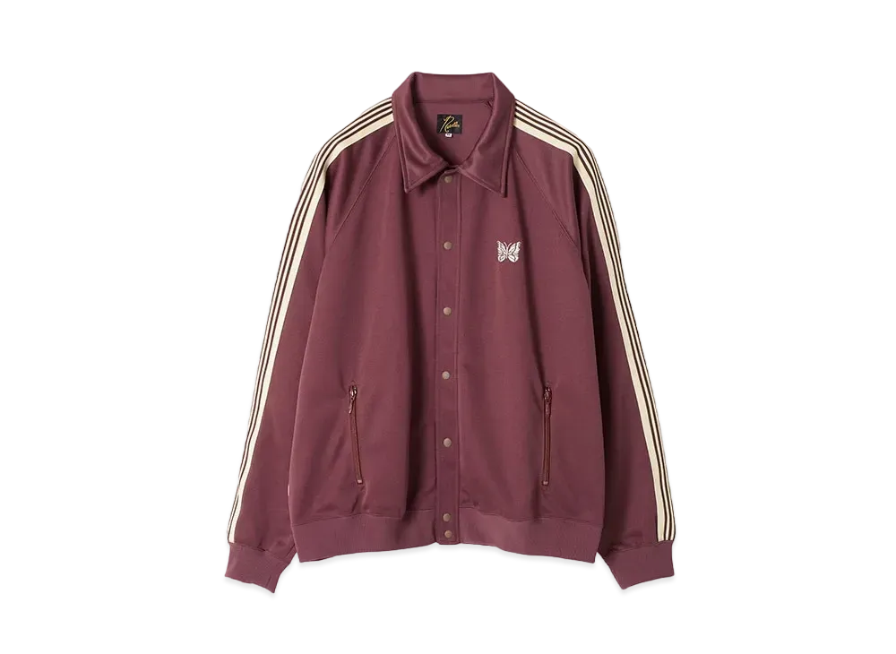 Needles STUDIOUS Track Snap Jacket - Poly Smooth 