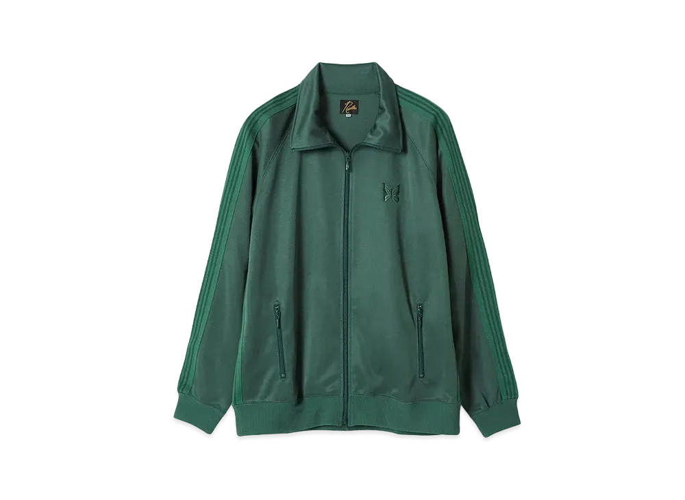 Needles STUDIOUS Track Jacket - Poly Smooth "Khaki"