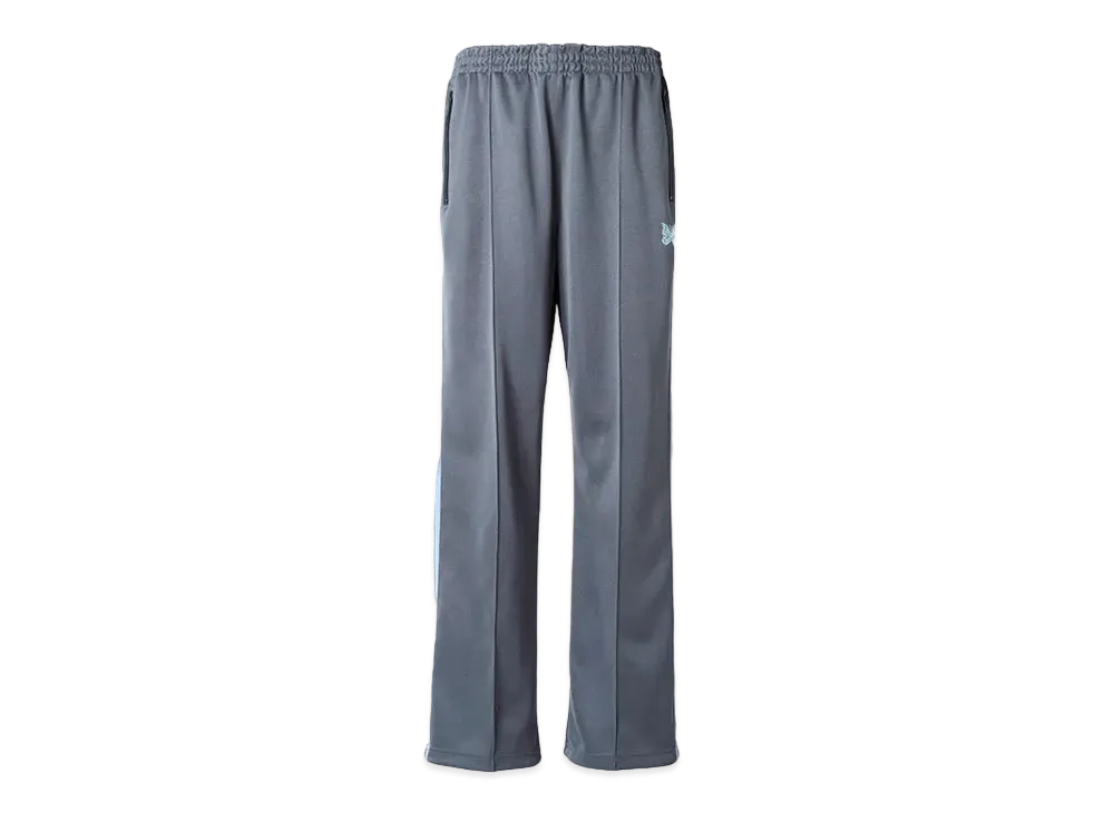 Needles STUDIOUS Track Pant - Poly Smooth "Dark Gray"