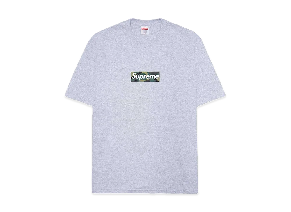 Supreme Box Logo Tee "Ash Grey" (23FW)