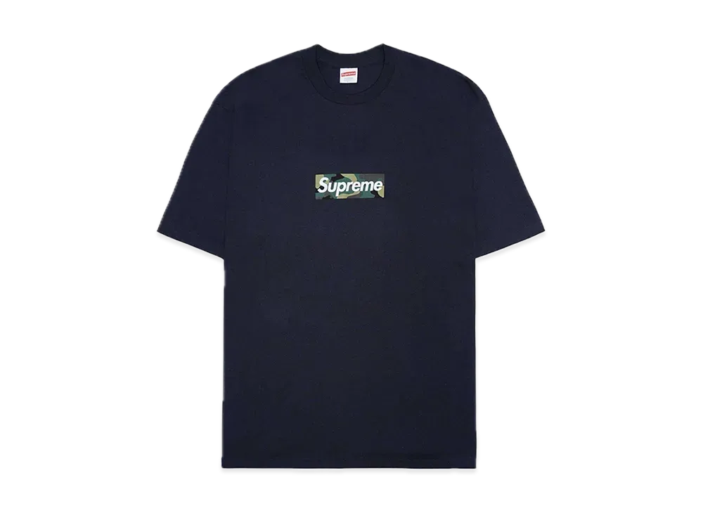 Supreme Box Logo Tee "Navy" (23FW)