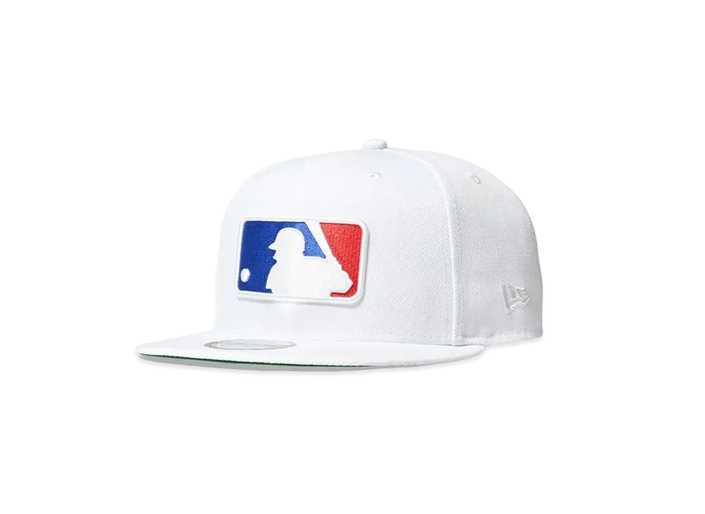 NEW ERA MLB LOGO OPTICAL 9FIFTY "WHITE"