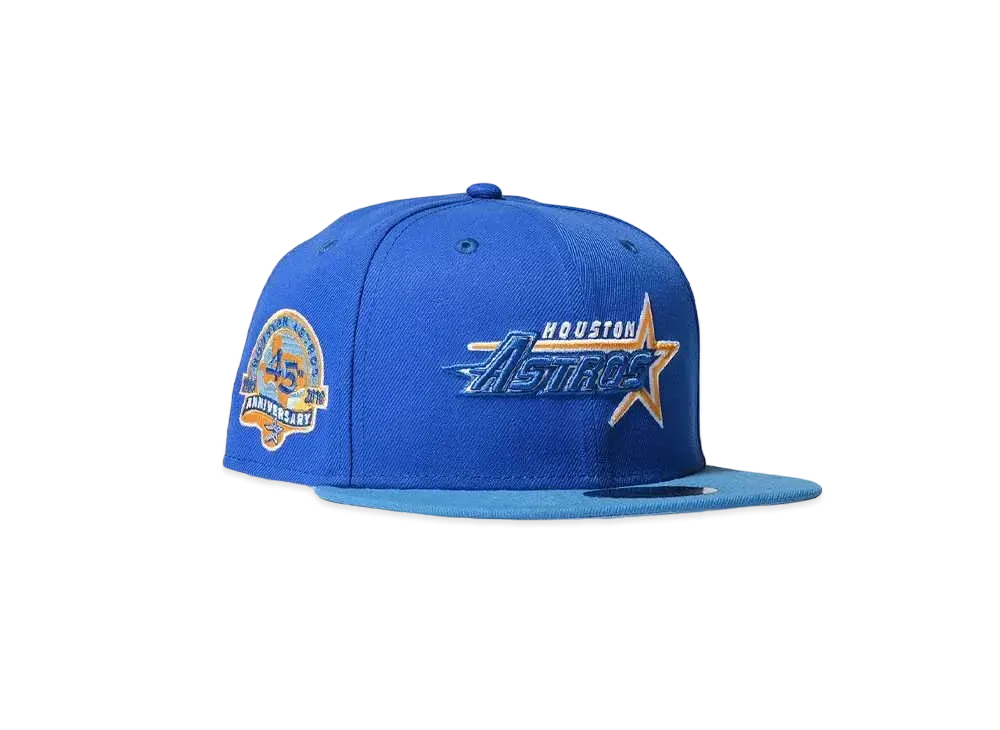 NEW ERA HOUSTON ASTROS 45th ANV 59FIFTY "BLUE"