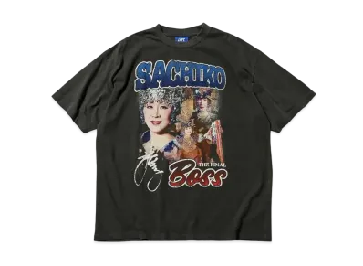 MEGA SACHIKO x LFYT RAP TEE TYPE 1 "VINTAGE BLACK"