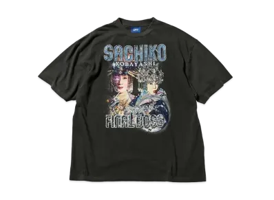 MEGA SACHIKO x LFYT RAP TEE TYPE 2 "VINTAGE BLACK"