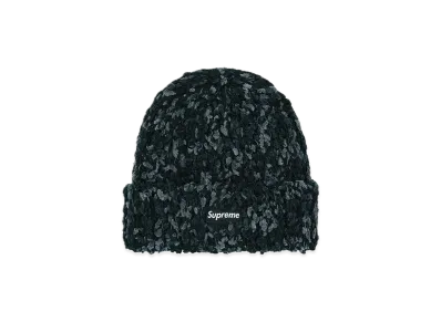Supreme Chenille Beanie "Black"