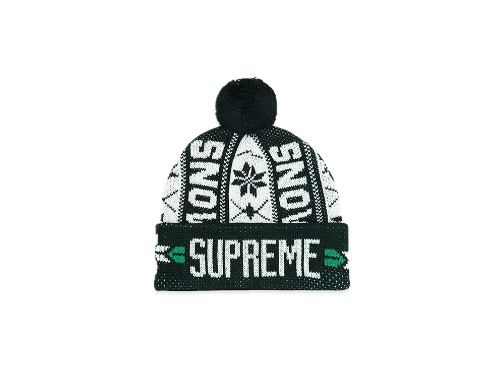 シュプリーム スノー ビーニー "ブラック"