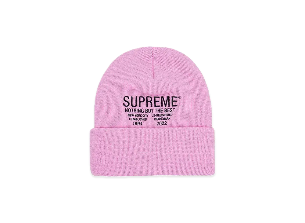 Supreme Nothing But Beanie "Pink"