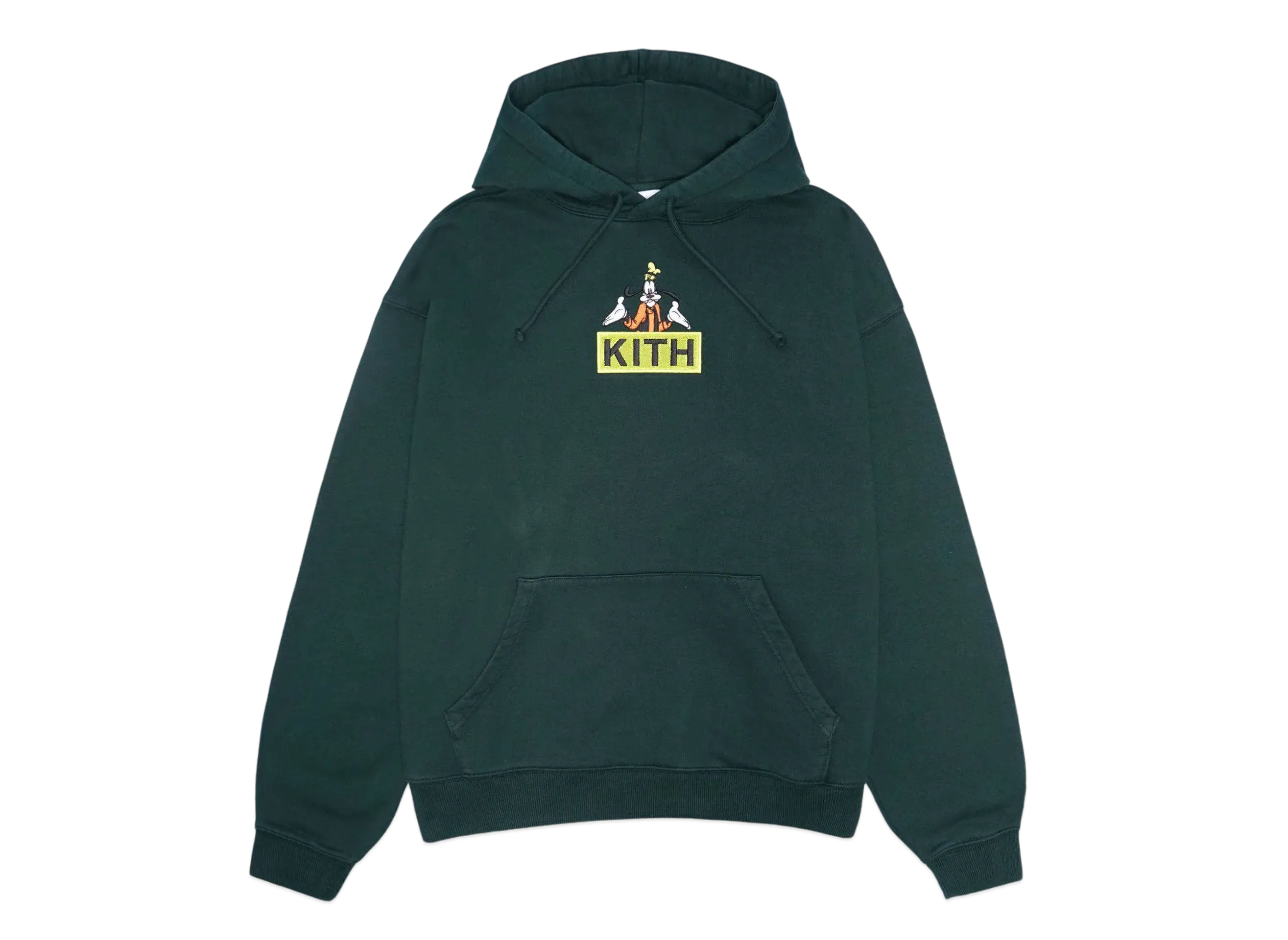 Kith x Disney Mickey & Friends Cyber Monday Goofy Classic Logo Hoodie "Stadium"
