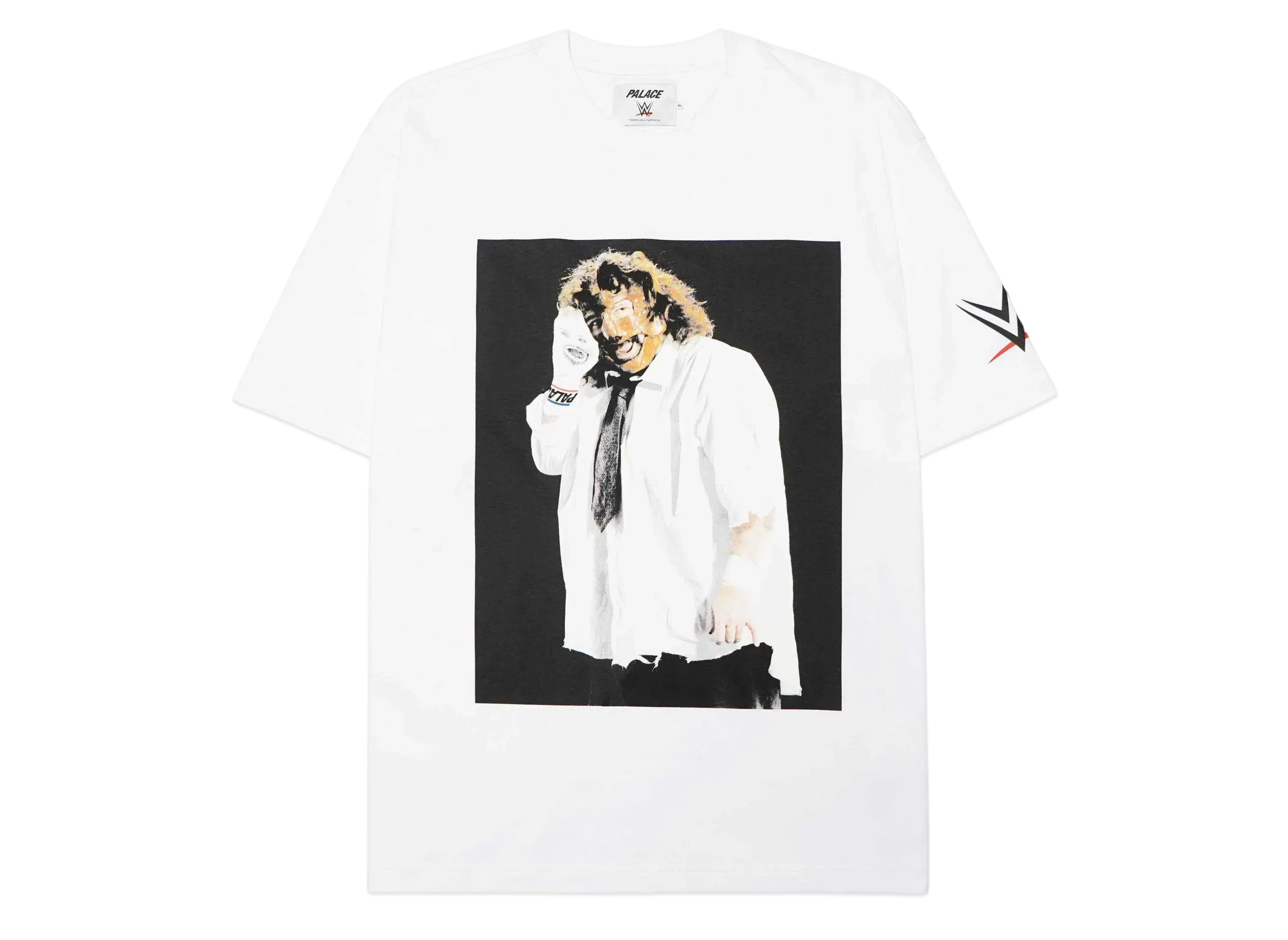 PALACE WWE Mankind Sock T-Shirt "White"