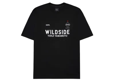Wildside Yohji Yamamoto x F.C. Real Bristol Sponsored Wide Tee "Black"
