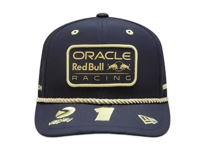 NEW ERA 9FIFTY Original Fit Oracle Red Bull Racing Max Verstappen Champs Caps "Navy/Gold"