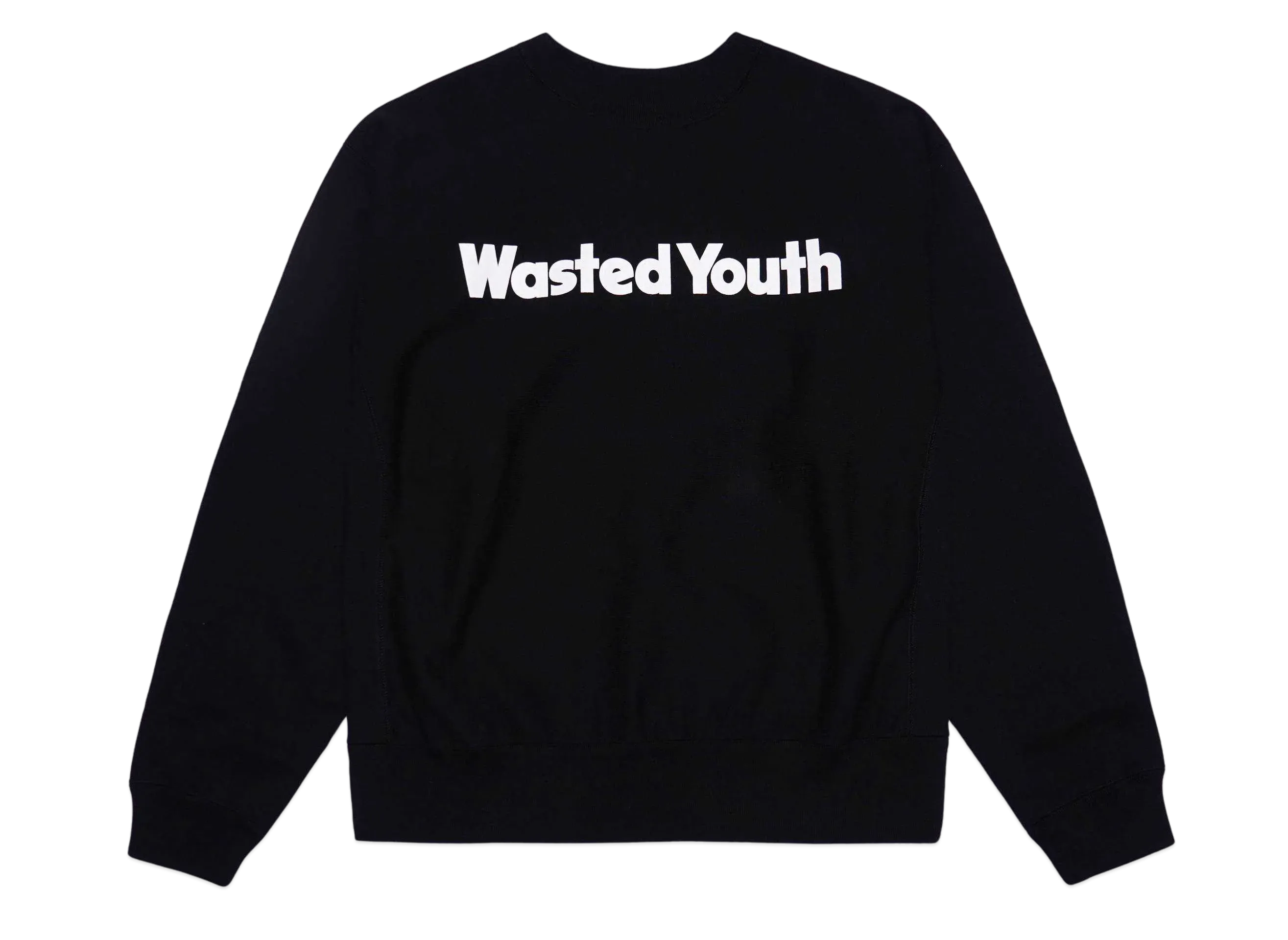 Wasted Youth Sweat Shirt "Black" / VERDY