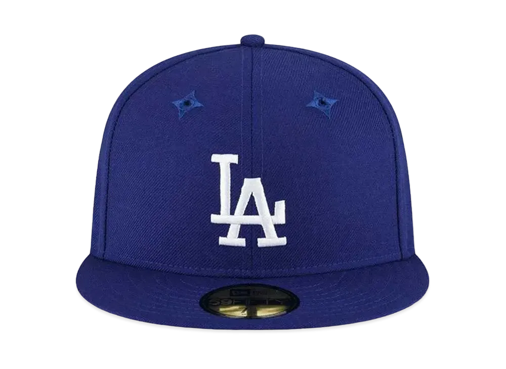 NEW ERA 59FIFTY OVO MLB Los Angeles Dodgers Under Visor "Blue/Gray"