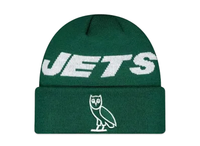 NEW ERA Cuffed Knit OVO x NFL New York Jets "Green"