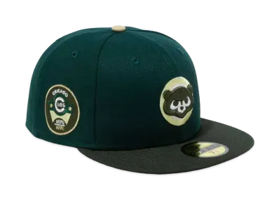NEW ERA 59FIFTY Year Of The Dragon Chicago Cubs Harajuku "Dark Green"