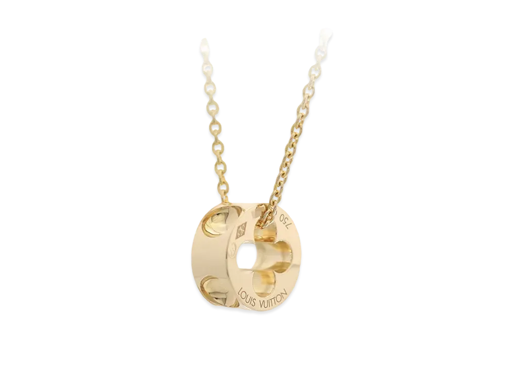 Louis Vuitton Pendentif Empreinte Necklace 18K "YellowGold"