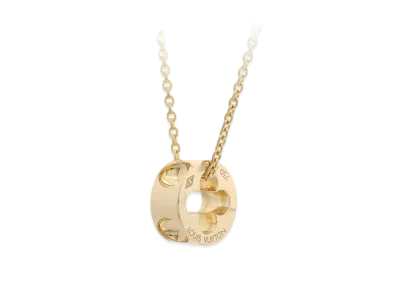 Louis Vuitton Pendentif Empreinte Necklace 18K "YellowGold"