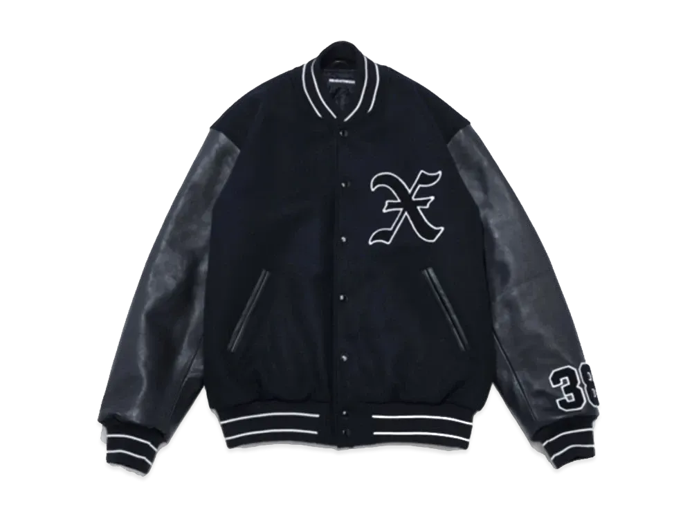 GOD SELECTION XXX Varsity Jacket GX-A24-JK-03 "Black"