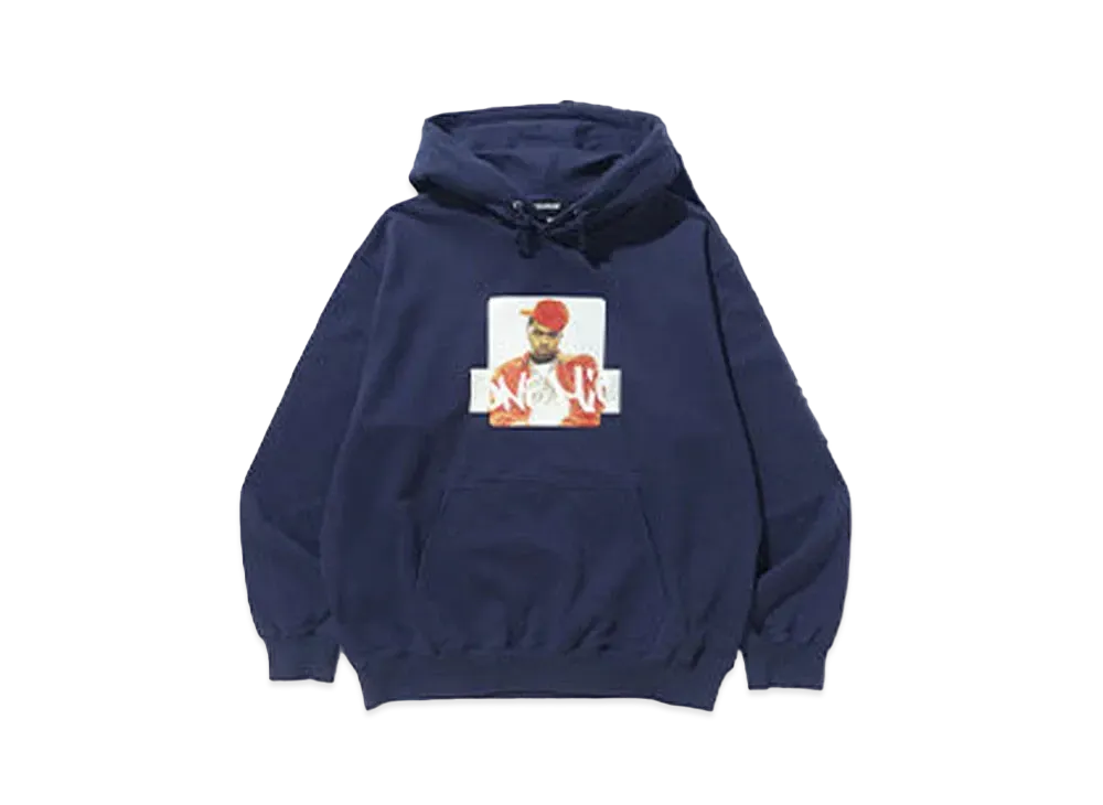 XLARGE x NAS Photo Hooded Sweatshirt "Navy"