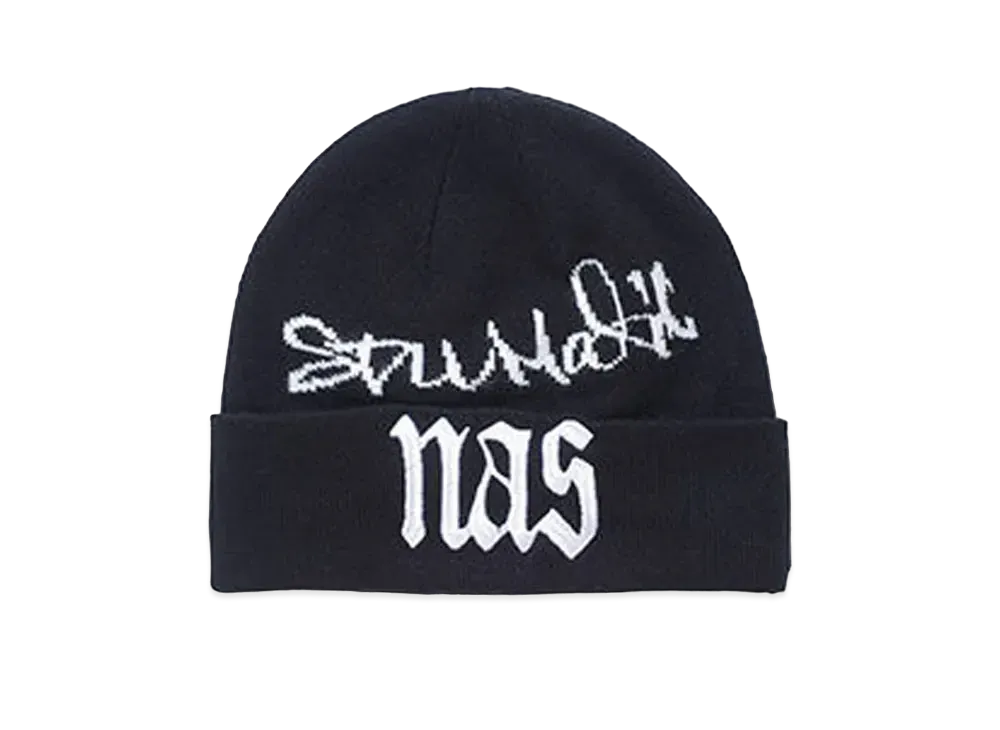 XLARGE x NAS Beanie "Black"