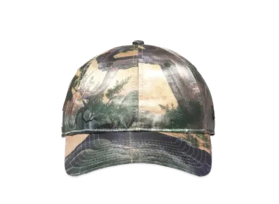 NEW ERA 9THIRTY National Treasure Folding Screens Of Cypress Trees Kanou Eitoku Tokyo National Museum All Over Print "Multi"