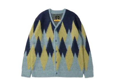 12/27発売|UNION × NEEDLES Mohair Cardigan Diamond|抽選/販売/定価 12/27発売|UNION × NEEDLES Mohair Cardigan Diamond|抽選/販売/定価