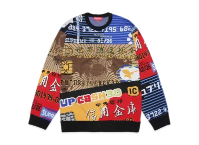Supreme Credit Cards Sweater "Black"